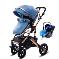 China Manufacturer Luxury Stroller 3 in 1 Travel System Stroller