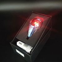 GM Crystal LED Touch Illuminated Handle Shift Knob Stem Tip For Toyota Lexus Crown Alpha X Logo