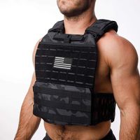 LAMGOYI Men's Outdoor Quick Release Durable ACU Molle Weight Tactical Vest