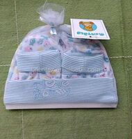 Briantex High Quality Baby Warmer 3-Pack Baby Socks Gloves Baby Hat