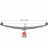 Japanese heavy duty truck parts Hino leaf suspension assy