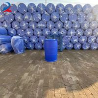 Brimful Volume HDPE Plastic Bucket Plastic Bucket 220l Open Top Plastic Bucket