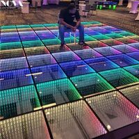 3D infinity mirror dance floor