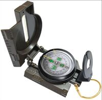 Hot Sale Plastic American Mountaineering Camping Compass Outdoor Adventure Luminous Multifunctional Compass