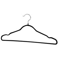 Wholesale YIKAI Clothes Hangers Cheap PVC Coated Non-Slip Shirt Hangers