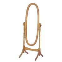 Cheval Wood Antique Dressing Mirror Standing Mirror Made in TAIWAN