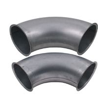 Dust removal system galvanized steel air duct spot welding pressed round pipe air duct flange elbow