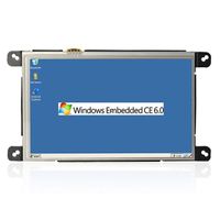 7 inch dashboard all in one windows CE 6.0 with RS232, Lan port RJ45, Wifi, USB