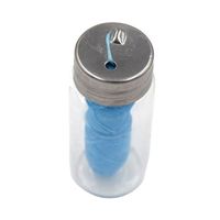 2021 New Environmentally Friendly Colored Dental Floss Glass Bottle Reel Portable Dental Floss Oral Waste-Free Glass Bottle