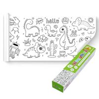 Carton Drawing Paper Scroll DIY Scroll Coloring Paper Kids Art Drawing Toys