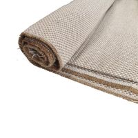 Furniture Sofa Curtain Jacquard Jute Cotton Blend Fabric