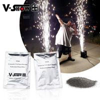 Titanium powder for cold spark firework machine stage wedding effect spark fountain machine titanium alloy powder