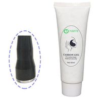 Best selling whitening acne treatment pigment removal nd yag laser machine consumables black doll skin toner carbon gel