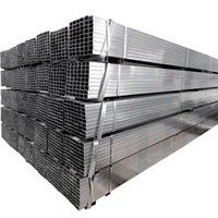 China factory direct sale A500 Gr.B galvanized steel square tube galvanized steel hollow profile with cheap price