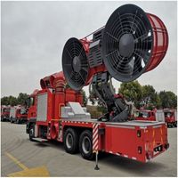 Shanghai Jindun new generation large smoke exhaust fire truck for sale