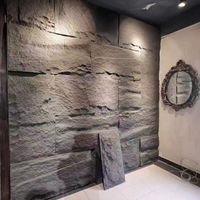 Gray PU Artificial Stone Artificial Wall Stone