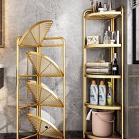 Modern Hotel Toilet Accessories Golden Luxury Bathroom Accessories Set