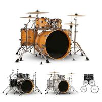 Factory sale professional musical instrument percussion instrument jazz drum set 5 pcs 7 pcs drum set