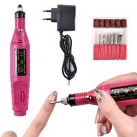 Beauty Personal Care Electric Nail Drill Milling Cutter Set 6 Drill Bits 20000RPM Nail Drill File Machine Drilling Nails