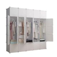 Portable Bedroom Wardrobe, Foldable, Space Saving, Clothes Organizer