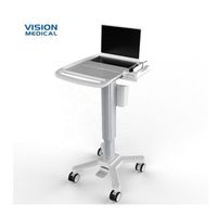 Oral dental unit Scanner Intraoral scanner Laptop trolley on wheels Tablet trolley