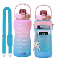 JZYZ Bulk Empty 2022 S Eco-friendly Baby Strap Shiny Stainless Steel Pure Copper Inspirational 2 Liter Water Bottle