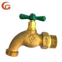 CG-B11 garden faucet garden valve bronze valve body casting with "one" handle OEM