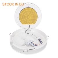 German Stock Holux Ip66 Ik10 2cct Adjustable Tri-proof Light Waterproof Outdoor Partition Wall Garden Ceiling Light