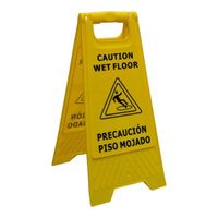 Hot Sale 550g High Strength Plastic Wet Floor Warning Caution Signs No Parking Signs