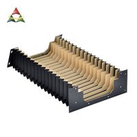 Flexible nylon CNC linear rail organ cover