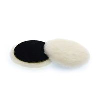 Car Polishing Premium Quality 6 Inch 150mm Wool Pads Genuine Sheepskin Lamb Wool Polishing Pads