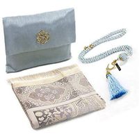 Prayer Rug Gift Set of 3 High Quality Gifts Prayer Rug Prayer Mats Sejadah Janamazi Islamic Products All Colors Cotton