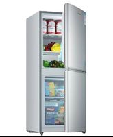 Energy-saving mini-bar refrigerator double-door refrigerated refrigerator household household hotel with refrigerated freezer