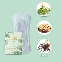 Odor Removing Organic Cotton Knit Yoni Care Herbal Women's Panty Liners