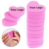 New Design Heart Shape Mini Nail File Sanding Block Cushion Nail File