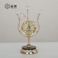 2022 Direct Sale Fashionable Azan Clock Elegant Crystal Decoration Desk Clock