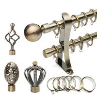 Curtain Accessories Wholesale/Customized Curtain Rod Curtain Metal Curtain Iron Pipe/Rod