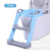 Amazon Best Selling Baby Potty Training Seat Children Toilet Seat Adjustable Ladder Potty Training Folding Seat