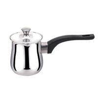 Coffee Cup Teapot Milk Foaming Pot Thick Milk Hand Pour Pot Stainless Steel Foaming Cup Italian Latte Turkish Coffee Pot