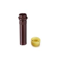 For laboratory supplies 1.5ml amber microcentrifuge tube with yellow screw cap