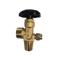 China Market QF-2G1 Oxygen/Nitrogen/Air Brass Cylinder Valve