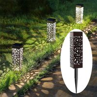 Howlighting Ip44 Waterproof Solar Light For Lawn Garden Waterproof Cracked Empty