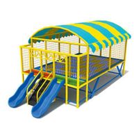 Best selling cheapest playground jumping trampoline buy outdoor bungee jumping trampoline