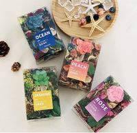 JD-Cotton shell, aromatic and perfume fragrance potpourri, sachet, scented dried flower air freshener gift set