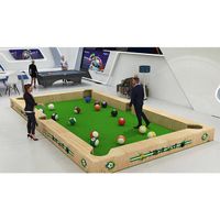 Beslepark Playground Snooker Billiard Pool Game Snooker Football Table Mesa Snookball Table For Sale