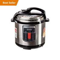 6L/8L/10L/12L large capacity multifunctional electric pressure cooker household stainless steel electric pressure cooker/