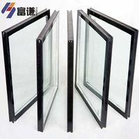 Tempered glass for double-layer insulating glass curtain wall of building hollow glass curtain wall