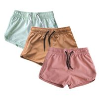 Custom quick-drying men's beach shorts father and son swimming trunks boys