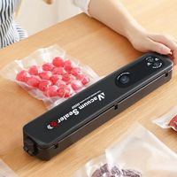 2023 Thermal Vacuum Sealer Automatic Food Sealer for Food Storage Wet and Dry Mode Compact Design Vacuum Packaging Machine