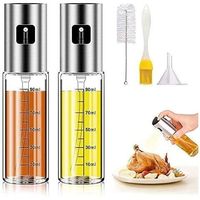 2023 Trending Products Reusable Oil Sprayer Oil Spray Bottle Olive Kitchen Oil Spray Bottle Glass Dispenser Grill